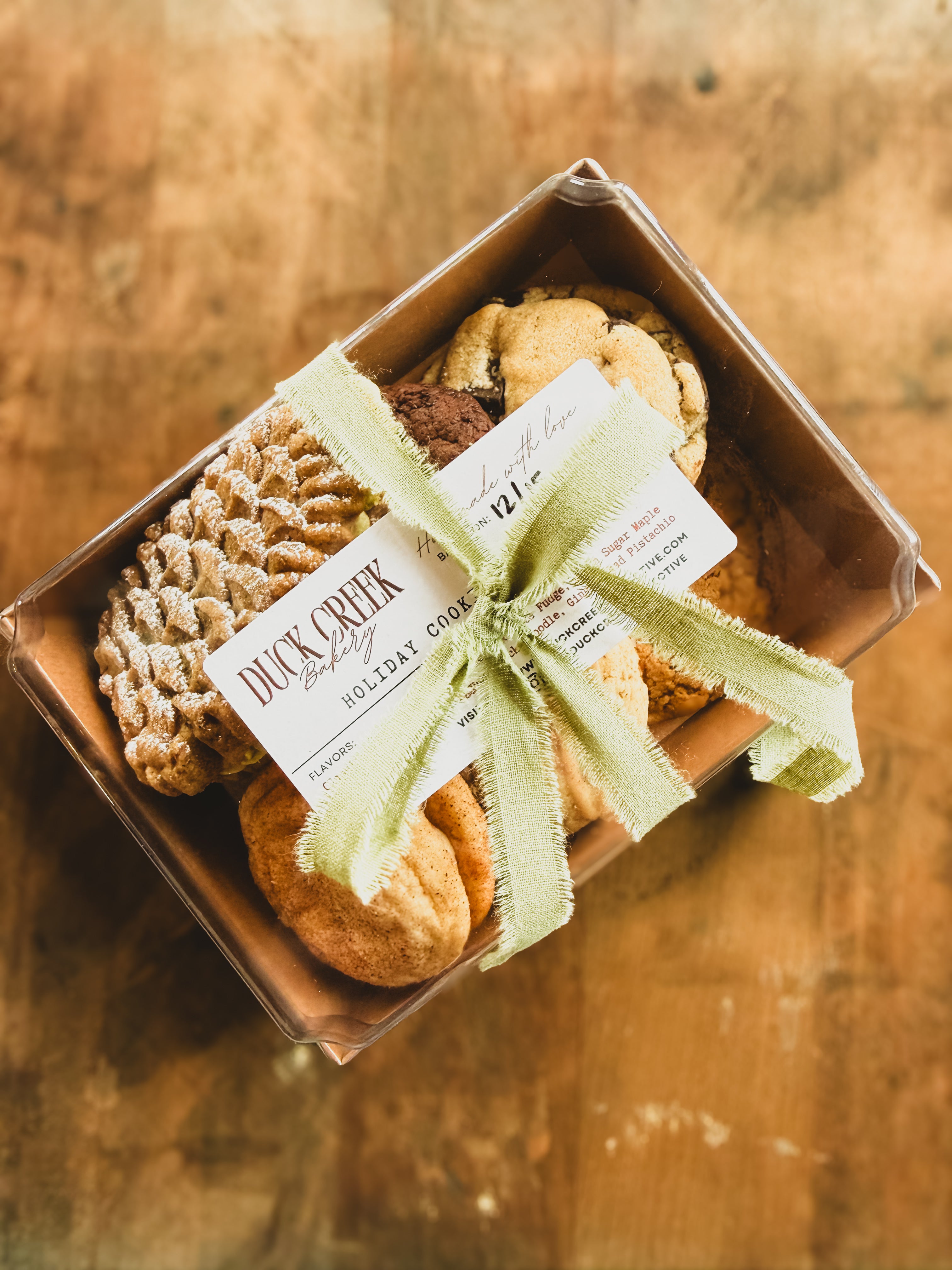 Assorted Holiday Cookie Box